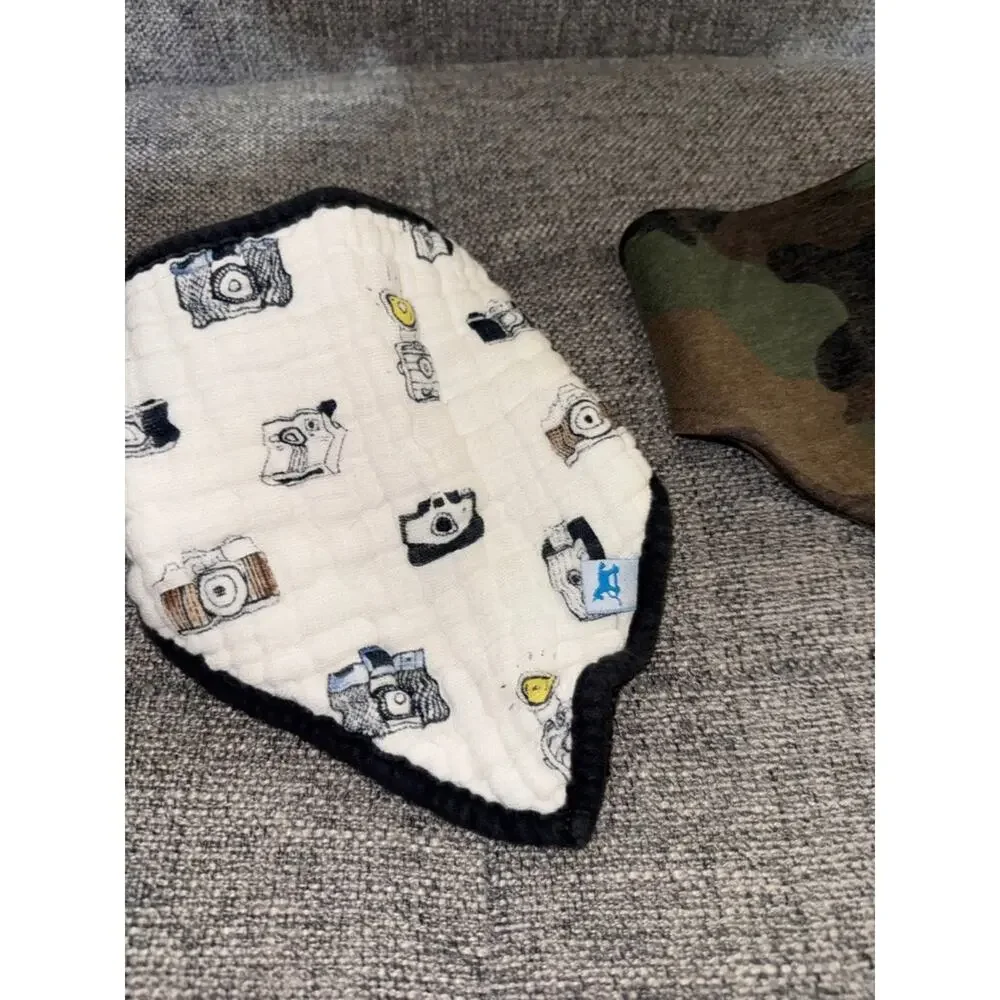 Parker baby, keababies, carters baby bandana bibs bundle of 5